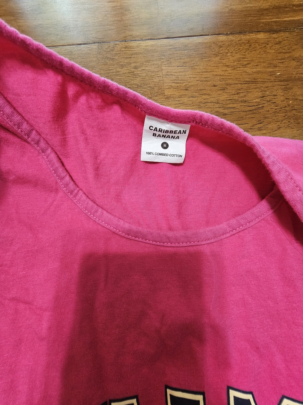 Caribbean Hot Pink Bahamas Graphic Tank Top - Picture 2 of 2